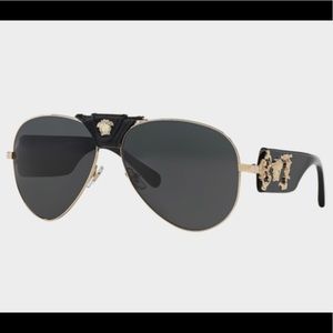 VERSACE WHITE BAROQUE SUNGLASSES